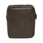 Men's Shoulder Bag Tuscany Collection V1 // Dark Brown