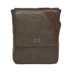Men's Postal Pouch Tuscany Collection // Dark Brown