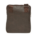 Men's Shoulder Bag Tuscany Collection V2 // Dark Brown