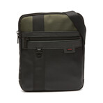 Men's Shoulder Pouch City Collection // Military Green