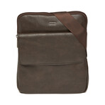Men's Shoulder Bag Tuscany Collection V2 // Dark Brown