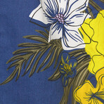 Toobs Short Sleeve Button Up Shirt // Blue Indigo (2XL)