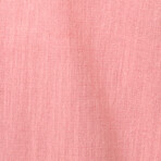 Hughes Short Sleeve Button Up Shirt // Dusty Rose (M)