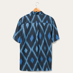 Martel Short Sleeve Button Up Shirt // Outer Space (XL)