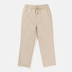 Linen Jam Pant // Sand (XS)