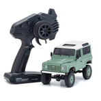 Mini-Z 4X4 Land Rover Defender 90 Heritage // Grasmere Green + Alaska Whit