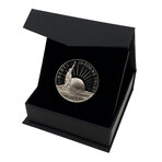 1986-S Statue Liberty Commemorative Half Dollar // Proof Condition // Deluxe Display Box