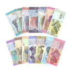 Venezuela Currency Collection // 14 Notes Set // 2 through 20,000 Denomination Notes // Uncirculated