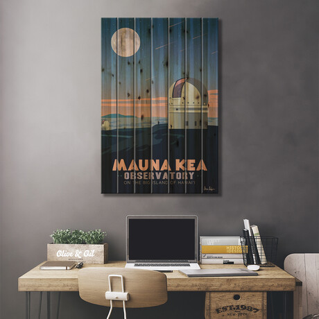 Mauna Kea // IdeaStorm Studios (26"H x 18"W x 1.5"D)