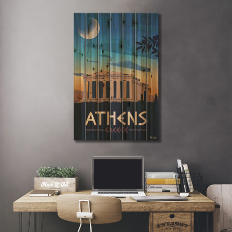 Athens // IdeaStorm Studios (26"H x 18"W x 1.5"D)