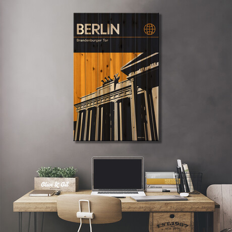 Berlin // Reign & Hail (26"H x 18"W x 1.5"D)