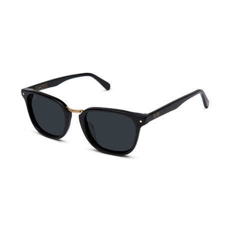 Unisex Olson Sunglasses // Black + 24K Gold