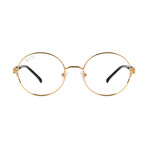 Unisex Iris Sunglasses // Black + 24K Gold