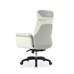 Royal Faux Leather Office Chair (White)