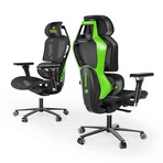 Typhon Mesh Gaming Chair (Green)