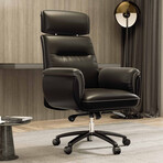 Royal Faux Leather Office Chair (White)