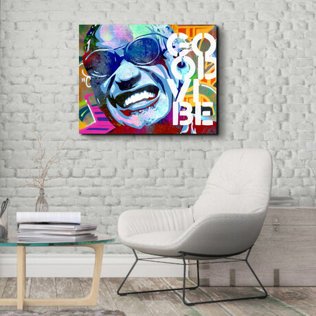 Ray Good Vibe (15"H x 18"W x 1.5"D)