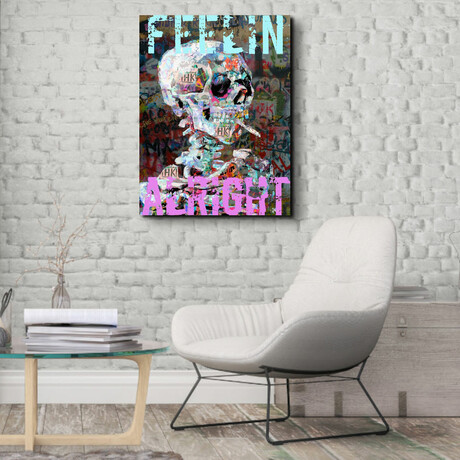 Feelin Alright (18"H x 15"W x 1.5"D)