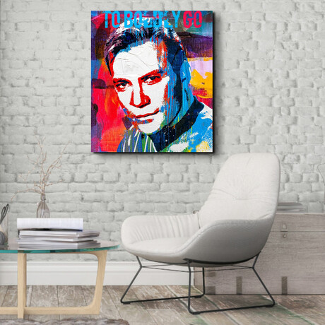 To Boldly Go (18"H x 15"W x 1.5"D)