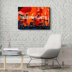 Planet B (15"H x 18"W x 1.5"D)