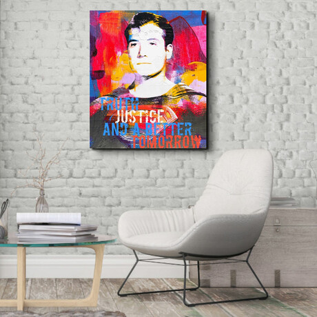 Truth Justice (18"H x 15"W x 1.5"D)