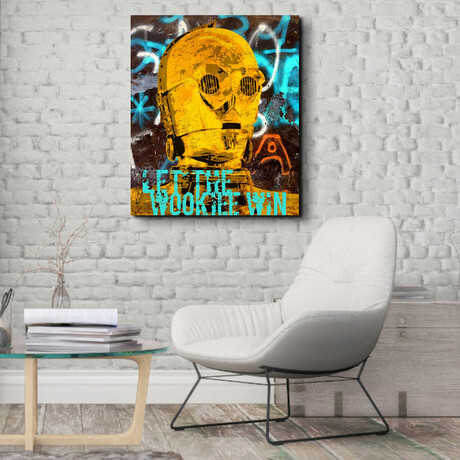 Wookiee Win (18"H x 15"W x 1.5"D)