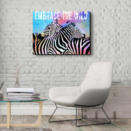 Embrace The Wild (15"H x 18"W x 1.5"D)