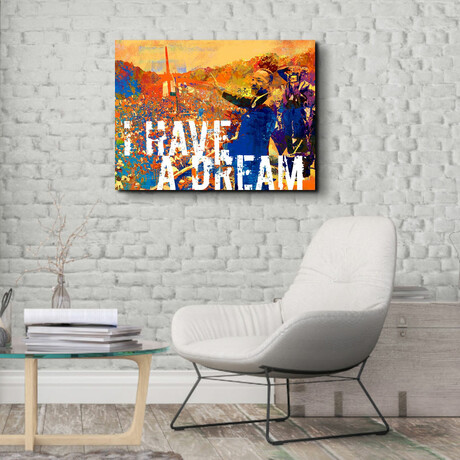 I Have a Dream (15"H x 18"W x 1.5"D)