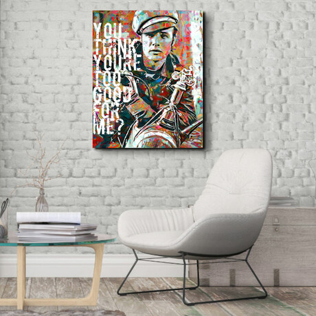 Too Good For Me (18"H x 15"W x 1.5"D)