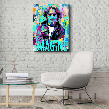 JohnL Lennon Imagine (18"H x 15"W x 1.5"D)