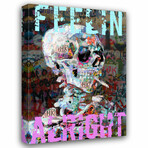 Feelin Alright (18"H x 15"W x 1.5"D)