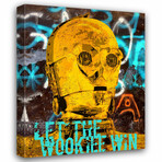 Wookiee Win (18"H x 15"W x 1.5"D)