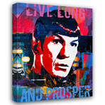 Live Long (18"H x 15"W x 1.5"D)