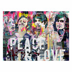 Peace And Love (15"H x 18"W x 1.5"D)