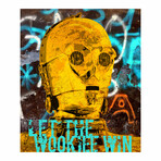 Wookiee Win (18"H x 15"W x 1.5"D)