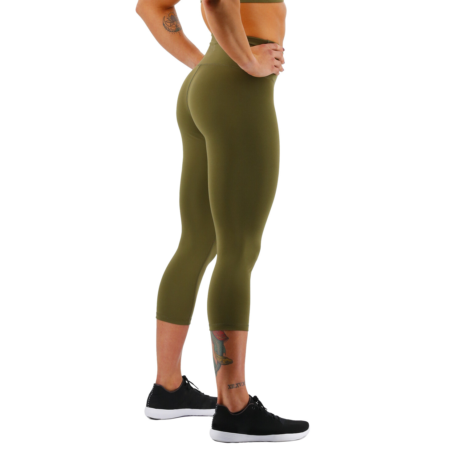 TYR Base Kinetic™ Women's High-Rise Full Length Leggings - Solid