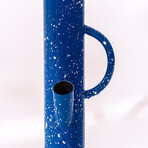 DangleBong™ // Titanium Water Pipe // Blue Speckle