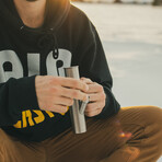 DangleBong™ // Titanium Water Pipe // Raw