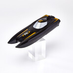 12MPH Fast RC Boat for Kids // Black