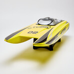 45MPH Fast RC Boat for Adults  // Yellow