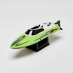 20MPH Fast RC Boat for Kids & Adults // Green