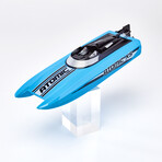 20MPH Fast RC Boat for Kids & Adults // Blue