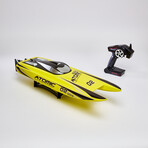 45MPH Fast RC Boat for Adults  // Yellow