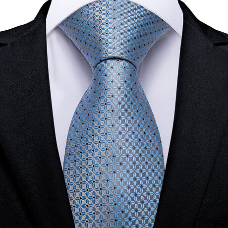 Handmade Silk Tie // Light Blue