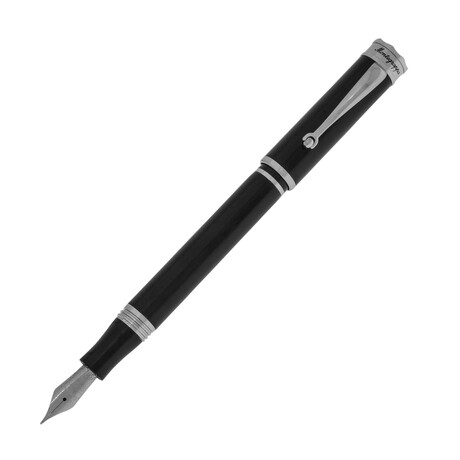 Ducale Black Fountain Pen // ISDUR3PC // New