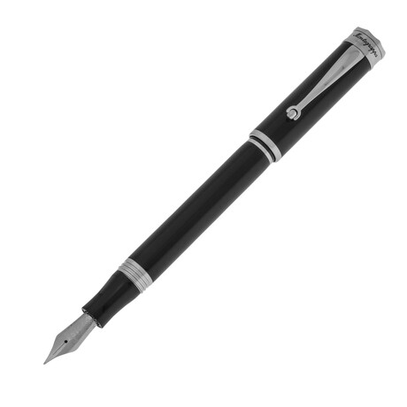 Ducale Black Fountain Pen // ISDUR2PC // New