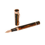 Ducale Brown Fountain Pen // ISDUR2RW // New