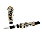 Pirates Sterling Silver Fountain Pen // ISCUP2SC // Store Display