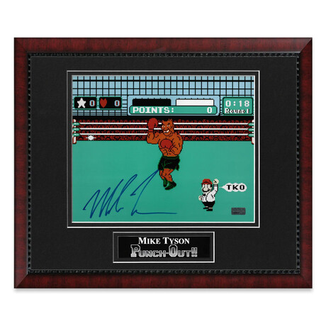 Mike Tyson // Autographed Photograph + Framed