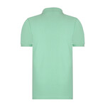 Solid Short Sleeve Polo Shirt // Mint (3XL)